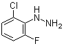 1-(2-Chloro-6-fluorophenyl)hydrazine molecular structure (CAS 175276-74-1)