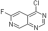 结构式 CAS# 175357-98-9, 4-氯-6-氟吡啶并[3,4-d]嘧啶