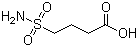 4-Sulfamoylbutyric acid molecular structure (CAS 175476-52-5)