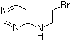structure of CAS# 175791-49-8, 5-Bromo-7H-pyrrolo[2,3-d]pyrimidine