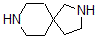 structure of CAS# 176-67-0, 2,8-Diazaspiro[4.5]decane