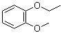 结构式 CAS# 17600-72-5, 1-乙氧基-2-甲氧基苯