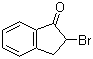 2-Bromo-1-indanone molecular structure (CAS 1775-27-5)