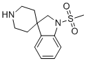 1-(Methylsulfonyl)spiro[indoline-3,4'-piperidine] molecular structure (CAS 178261-41-1)
