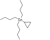 结构式 CAS# 17857-70-4, 三丁基环丙基锡烷