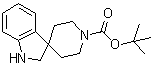 Spiro[indoline-3,4'-piperidine]-1'-carboxylic acid tert-butyl ester molecular structure (CAS 180465-84-3)