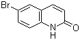 structure of CAS# 1810-66-8, 6-Bromo-2(1H)-quinolinone