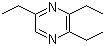 structure of CAS# 18138-04-0, 2,3-Diethyl-5-methylpyrazine
