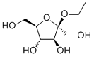 Ethyl beta-D-fructofuranoside molecular structure (CAS 1820-84-4)