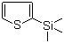 结构式 CAS# 18245-28-8, 2-噻吩基三甲基硅烷; 2-(三甲基硅基)噻吩