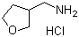 结构式 CAS# 184950-35-4, 3-四氢呋喃基甲胺盐酸盐
