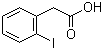 2-Iodophenylacetic acid molecular structure (CAS 18698-96-9)