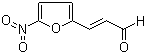 结构式 CAS# 1874-22-2, 5-硝基呋喃-2-丙烯醛