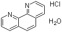 结构式 CAS# 18851-33-7, 邻菲咯啉单盐酸盐一水合物