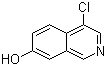 4-Chloro-7-isoquinolinol molecular structure (CAS 1888902-20-2)