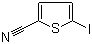结构式 CAS# 18945-81-8, 5-碘-2-噻吩甲腈