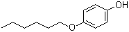 结构式 CAS# 18979-55-0, 4-己氧基苯酚; 对己氧基苯酚; 对羟基苯己醚; 对苯二酚单己醚