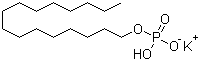 Potassium cetyl phosphate molecular structure (CAS 19035-79-1)