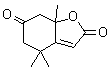 (±)-去氢地芰普内酯分子结构 (CAS 19355-58-9)