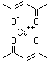 Calcium acetylacetonate molecular structure (CAS 19372-44-2)