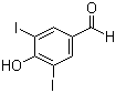 3,5-Diiodo-4-hydroxybenzaldehyde molecular structure (CAS 1948-40-9)