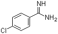 structure of CAS# 19563-04-3, 4-Chlorobenzamidine;4-Chlorobenzenecarboximidamide