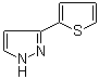 结构式 CAS# 19933-24-5, 3-(2-噻吩基)吡唑