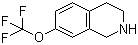 结构式 CAS# 199678-30-3, 1,2,3,4-四氢-7-(三氟甲氧基)异喹啉