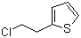 结构式 CAS# 19995-38-1, 2-(2-氯乙基)噻吩