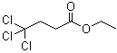 Ethyl 4,4,4-trichlorobutanoate molecular structure (CAS 20101-80-8)