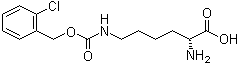 N6-[[(2-Chlorophenyl)methoxy]carbonyl]-D-lysine molecular structure (CAS 201014-19-9)