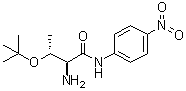 (2S,3R)-2-Amino-3-(1,1-dimethylethoxy)-N-(4-nitrophenyl)butanamide molecular structure (CAS 201807-08-1)