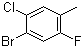 4-Bromo-5-chloro-2-fluorotoluene molecular structure (CAS 201849-17-4)