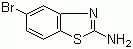 结构式 CAS# 20358-03-6, 2-氨基-5-溴苯并噻唑