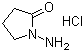 结构式 CAS# 20386-22-5, 1-氨基吡咯烷-2-酮盐酸盐