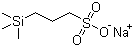 结构式 CAS# 2039-96-5, 3-三甲基硅基-1-丙磺酸钠盐