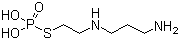 结构式 CAS# 20537-88-6, 氨磷汀; 安磷汀; S-2-[3-氨丙基胺]乙基硫代磷酸