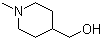 结构式 CAS# 20691-89-8, 1-甲基-4-哌啶甲醇
