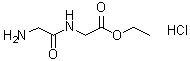 N-Glycylglycine ethyl ester hydrochloride molecular structure (CAS 2087-41-4)
