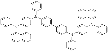 N,N'-Bis[4-(1-naphthalenylphenylamino)phenyl]-N,N'-diphenyl-[1,1'-biphenyl]-4,4'-diamine molecular structure (CAS 209980-47-2)