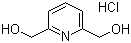 2,6-Pyridinedimethanol hydrochloride molecular structure (CAS 21197-76-2)