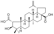 Ceanothic acid molecular structure (CAS 21302-79-4)