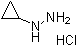 结构式 CAS# 213764-25-1, 环丙基肼单盐酸盐
