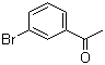 3'-Bromoacetophenone molecular structure (CAS 2142-63-4)