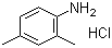 结构式 CAS# 21436-96-4, 2,4-二甲基苯胺盐酸盐