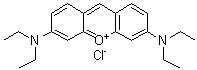 Pyronin B molecular structure (CAS 2150-48-3)