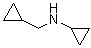 N-Cyclopropylcyclopropanemethanamine molecular structure (CAS 215522-80-8)