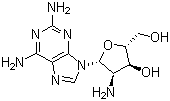 structure of CAS# 215943-79-6, 2,2'-Diamino-2'-deoxyadenosine
