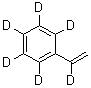 Styrene-alpha,2,3,4,5,6-d<sub>6</sub> molecular structure (CAS 217501-55-8)