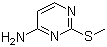 4-Amino-2-methylthiopyrimidine molecular structure (CAS 2183-66-6)